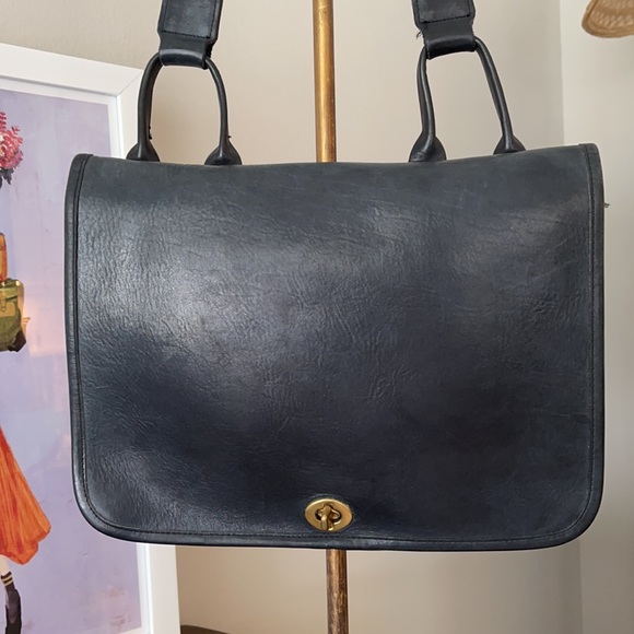 Vintage Coach Suspender Bag NYC - EUC! - Picture 2 of 10